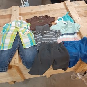 New baby boy clothing 9 to 12 months